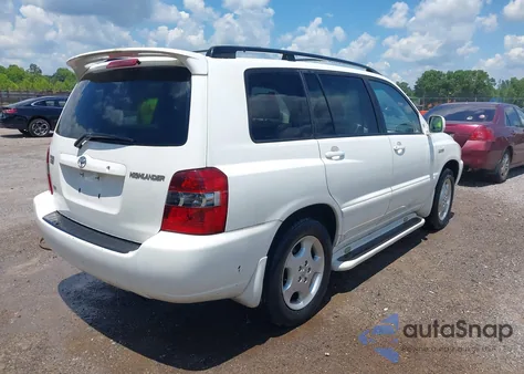 2005 Toyota Highlander Limited V6 z USA, uszkodzony, nr VIN JTEDP21A050046141